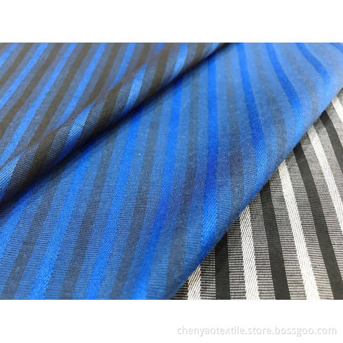 T/C Stretch Yarn-dyed Dobby Stripe Fabric